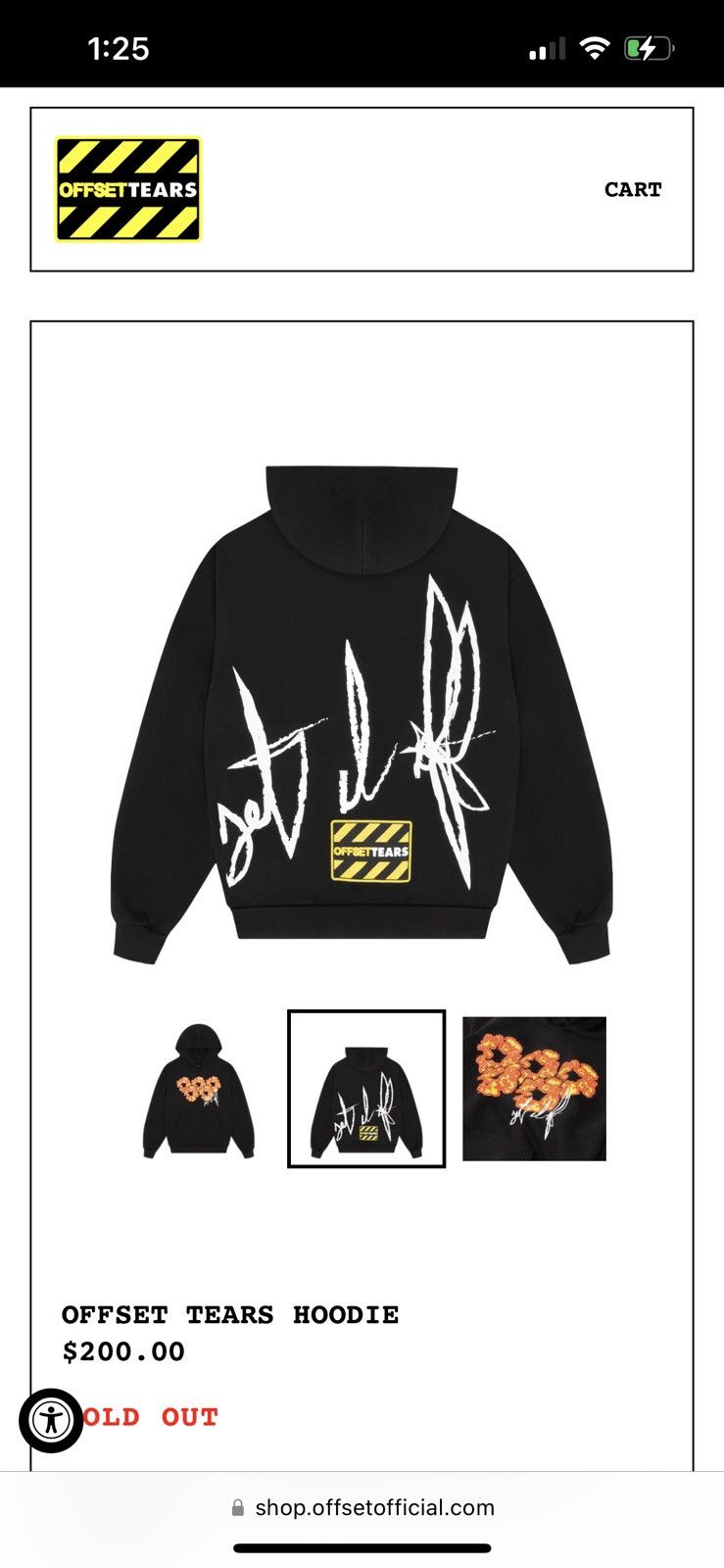 DENIM TEARS Denim Tears Hoodie Offset Size US S / EU 44-46 / 1 - 2 Thumbnail