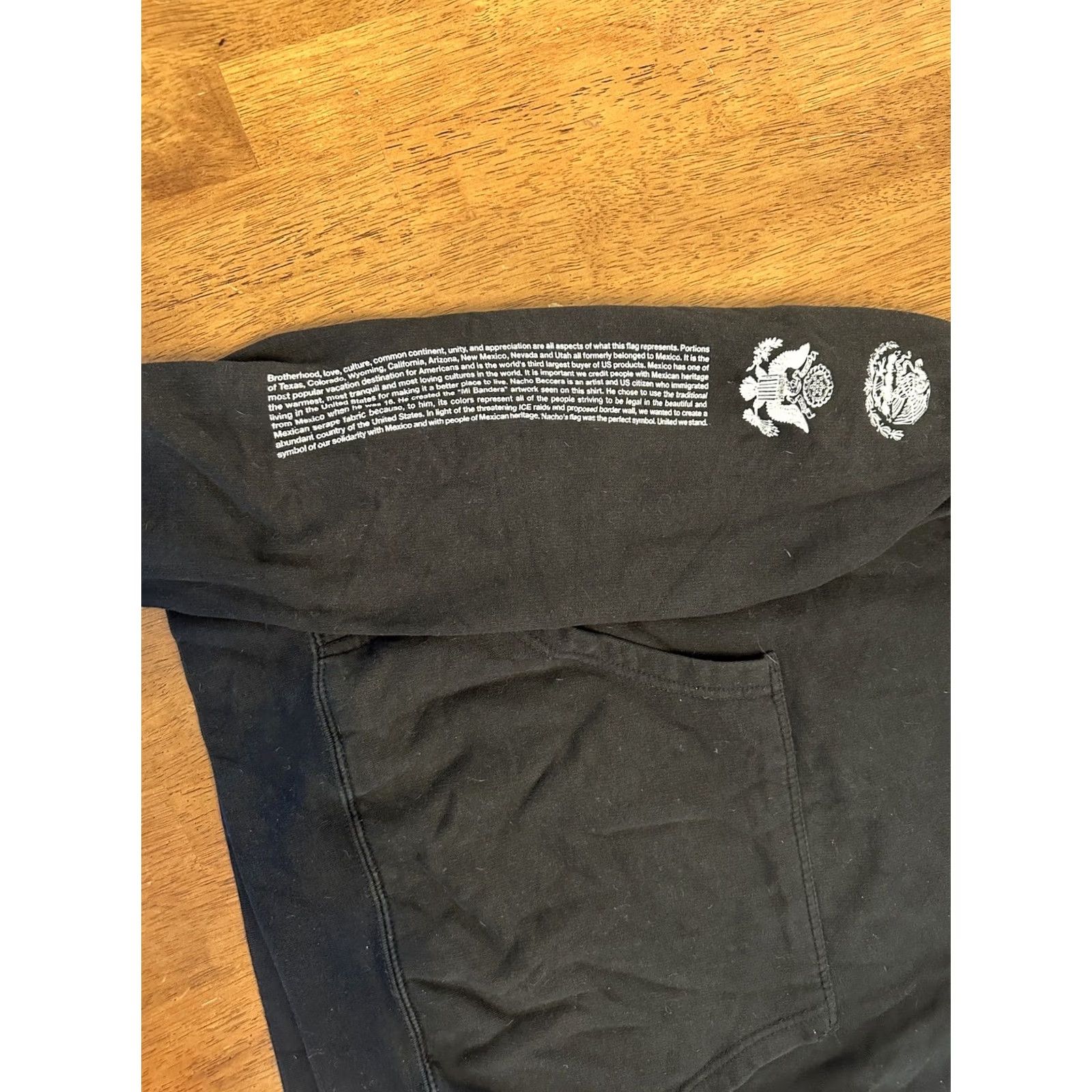 Vintage Akomplice Hoodie Sweatshirt Large Flag Third Eye Open Made In Love L Black Mens Size US L / EU 52-54 / 3 - 5 Thumbnail