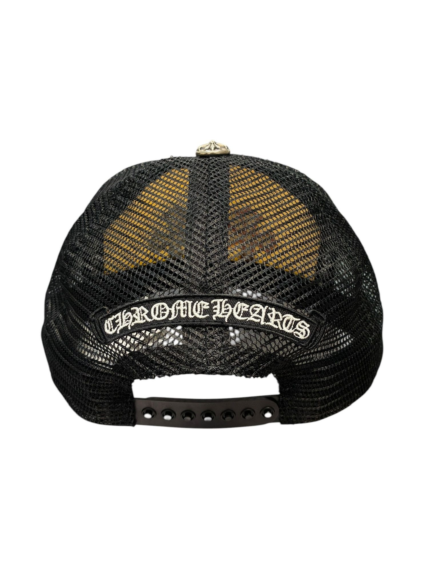 Chrome Hearts Chrome Hearts Triple Cross Trucker Hat Red White Blue Size ONE SIZE - 4 Thumbnail