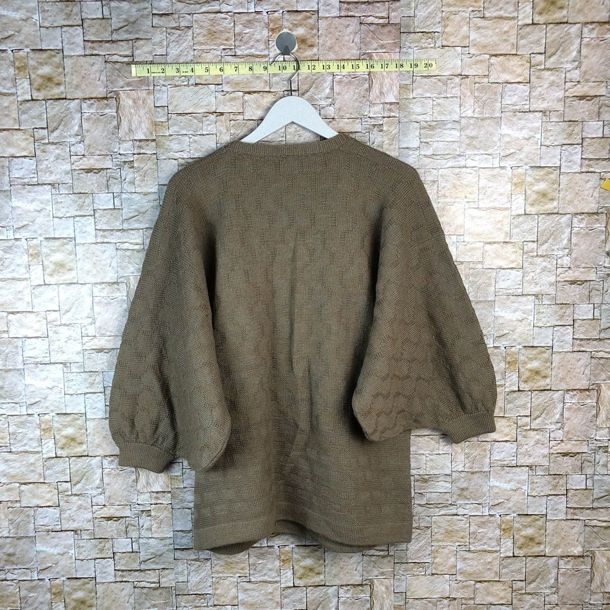Japanese Brand Japanese Brand Brown Cardigan Knitwear #A1193 Size L / US 10 / IT 46 - 10 Thumbnail