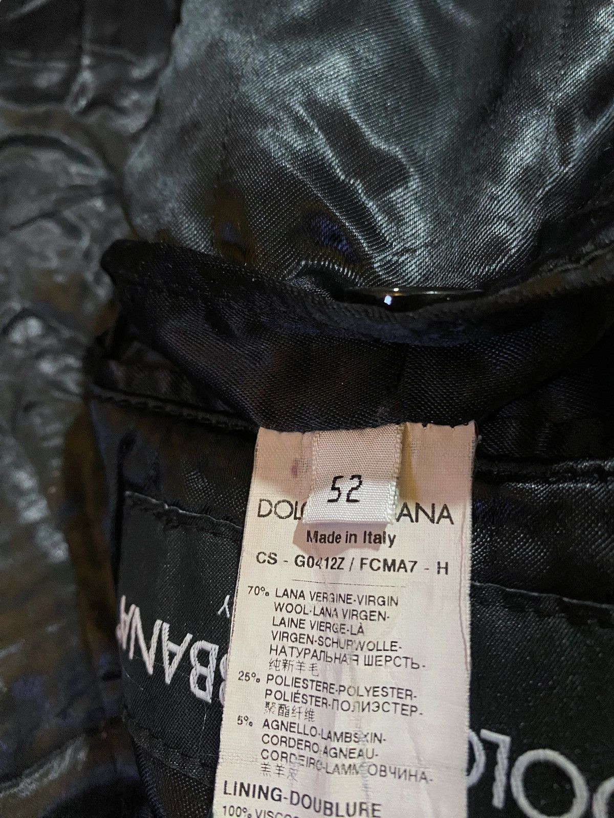 Dolce & Gabbana Dolce & Gabbana Coat Jacket Size US L / EU 52-54 / 3 - 8 Thumbnail