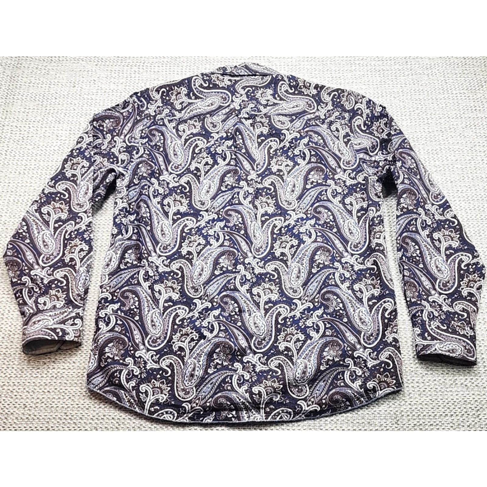 Tommy Bahama Tommy Bahama Shirt Mens Large Paisley Button Up Shirt Casual Beach Deco Size US L / EU 52-54 / 3 - 6 Thumbnail