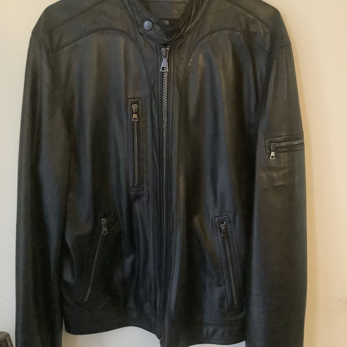 John Varvatos John Varvatos 2k Rock Star Black Leather Jacket Size US L / EU 52-54 / 3 - 2 Thumbnail