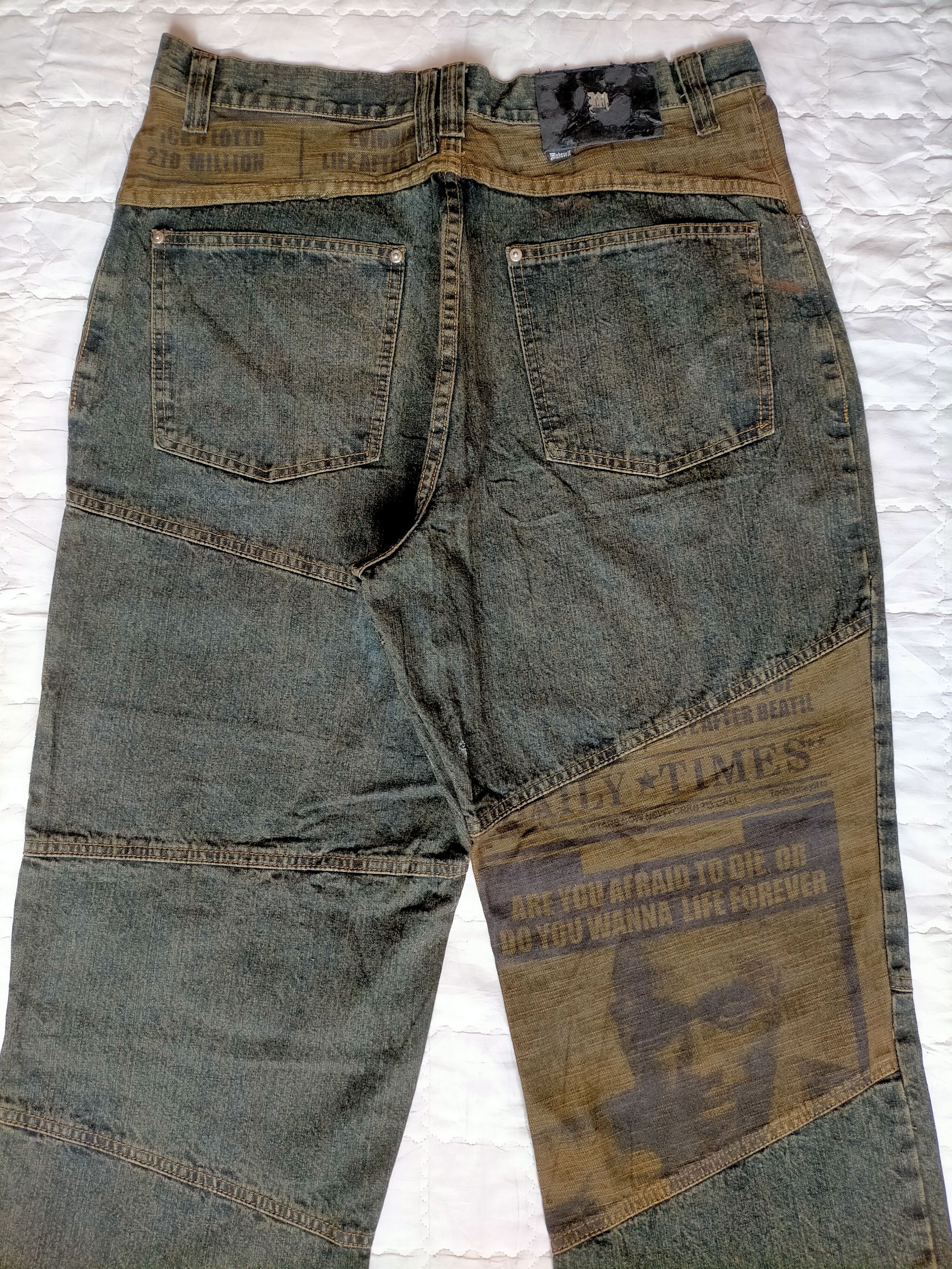 Makaveli Makaveli Tupac Baggy Denim Pants Size US 34 / EU 50 - 1 Thumbnail