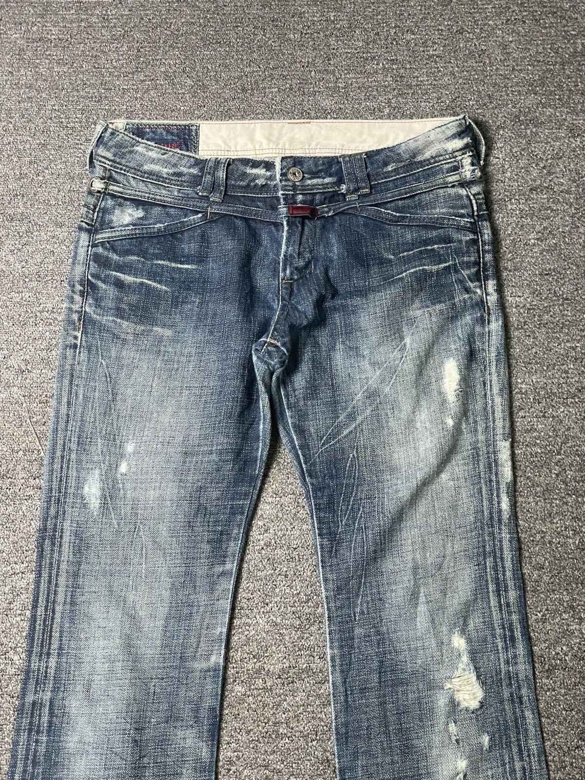 Marithe + Francois Girbaud × Vintage MARITHE FRANCOIS GIRBAUD SKINNY JEANS (103) Size US 31 - 3 Thumbnail