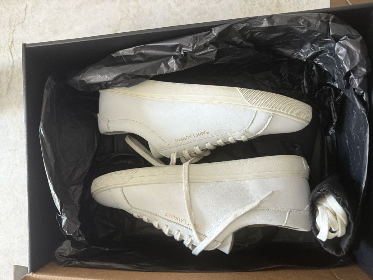 Saint Laurent Paris Saint Laurent Andy Sneakers (Low Top Sneakers) Size US 7.5 / EU 40-41 - 2 Thumbnail