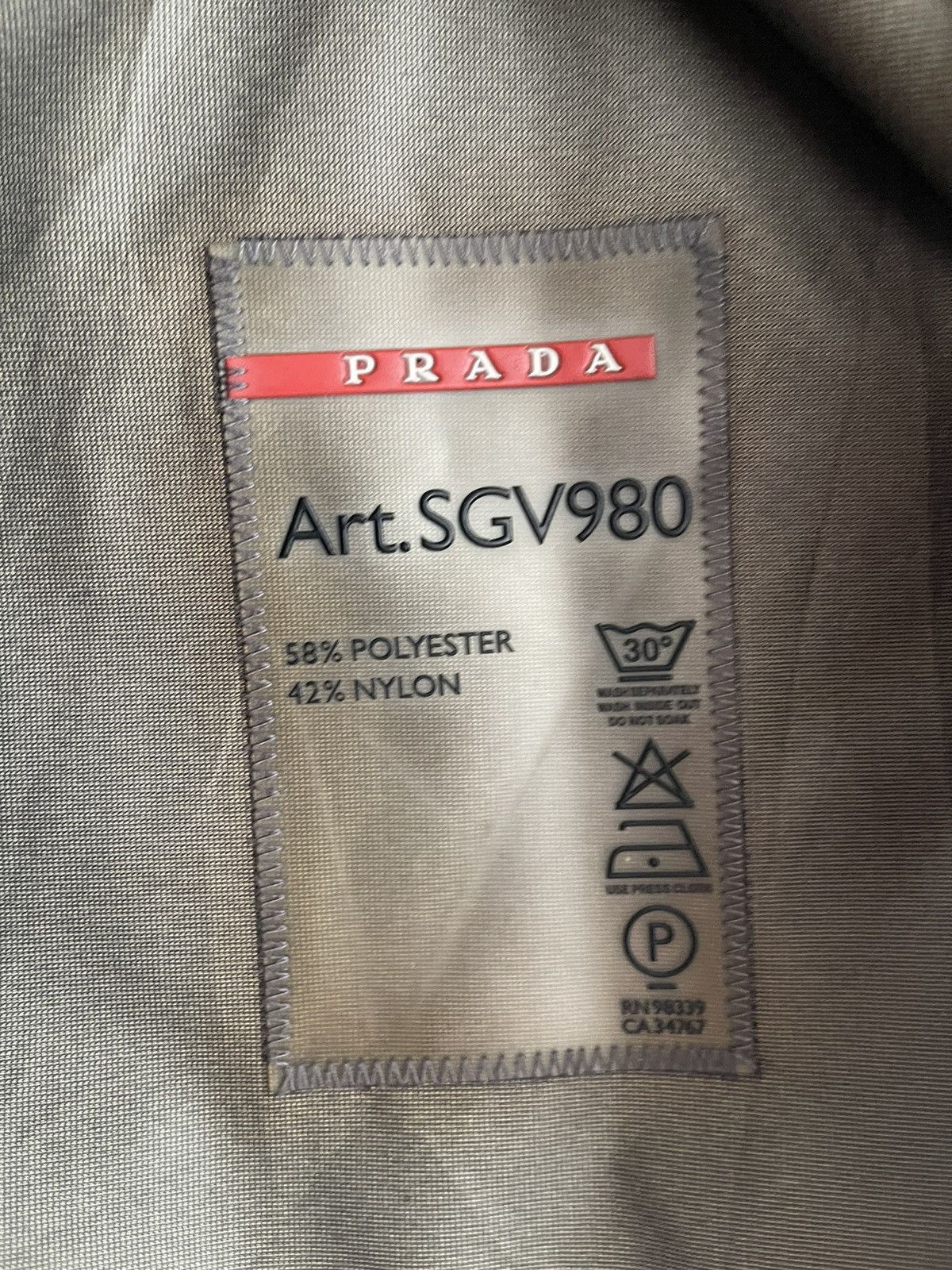 Prada Prada Windstopper Art SGV980 TG46 Waterproof Jacket Size US M / EU 48-50 / 2 - 9 Thumbnail