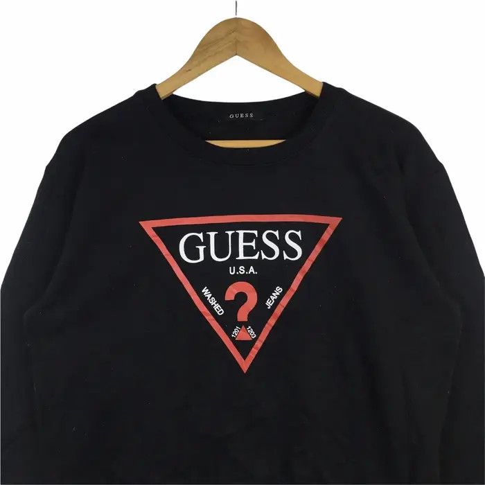 Guess Vtg GUESS USA Crewneck Sweater Sweatshirt Pullover Size XL / US 12-14 / IT 48-50 - 2 Thumbnail