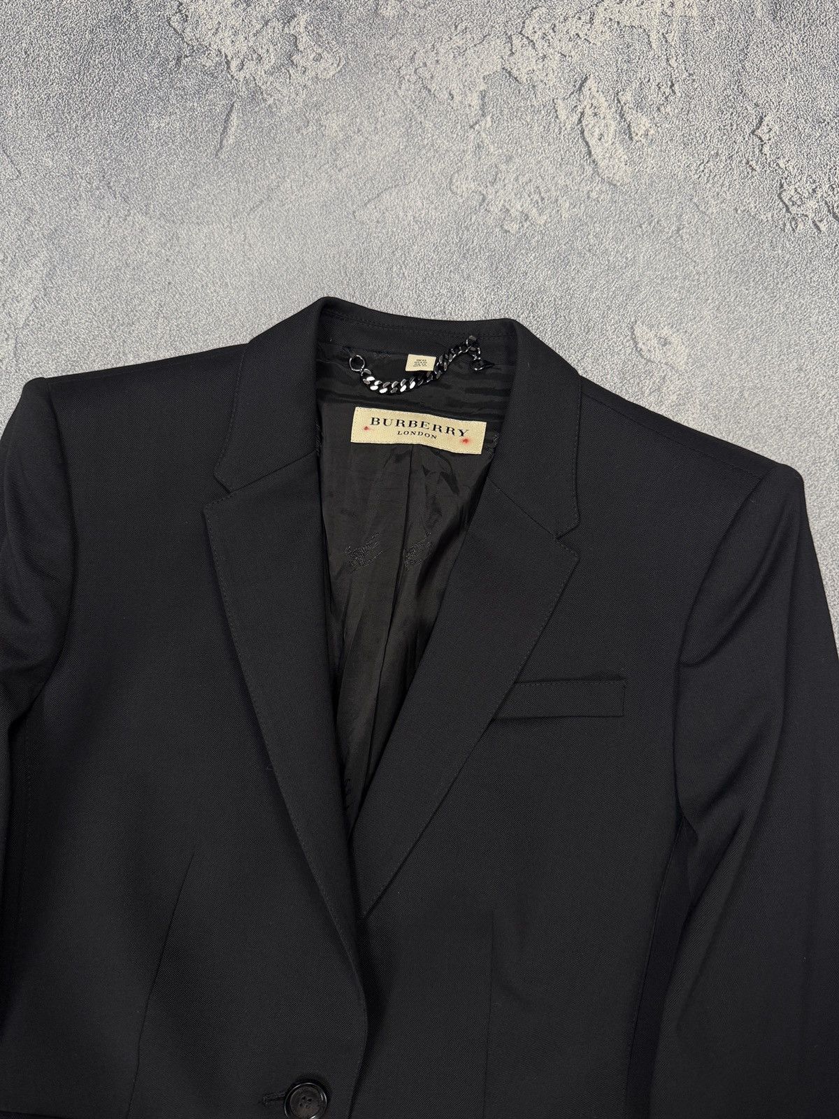 Burberry Burberry Wool Blazer Size L / US 10 / IT 46 - 3 Thumbnail