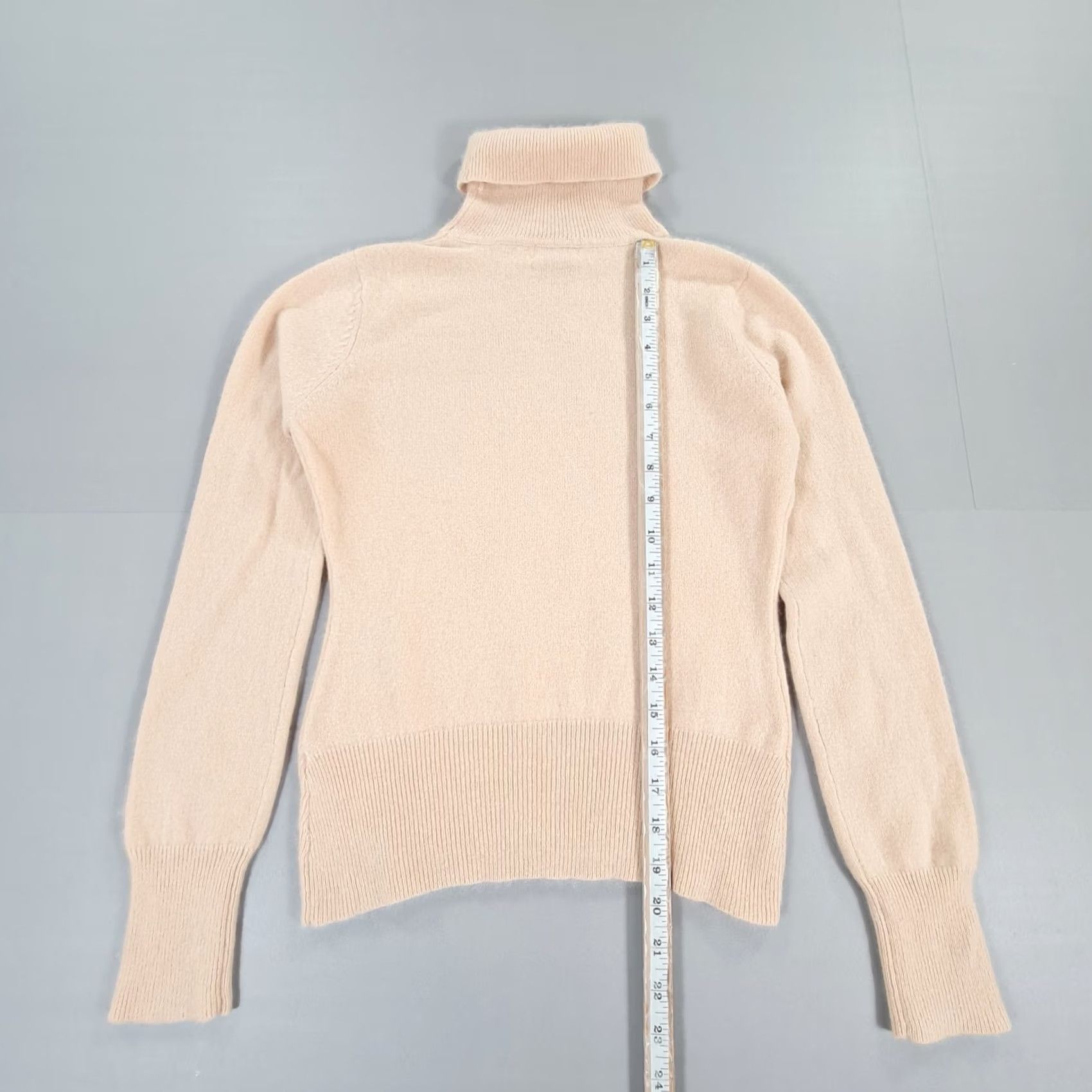 Camel Finest* Womens Jumper Beige 8 UK Turtle Neck 100% Cashmere Knit Pullover Camel Size M / US 6-8 / IT 42-44 - 6 Thumbnail