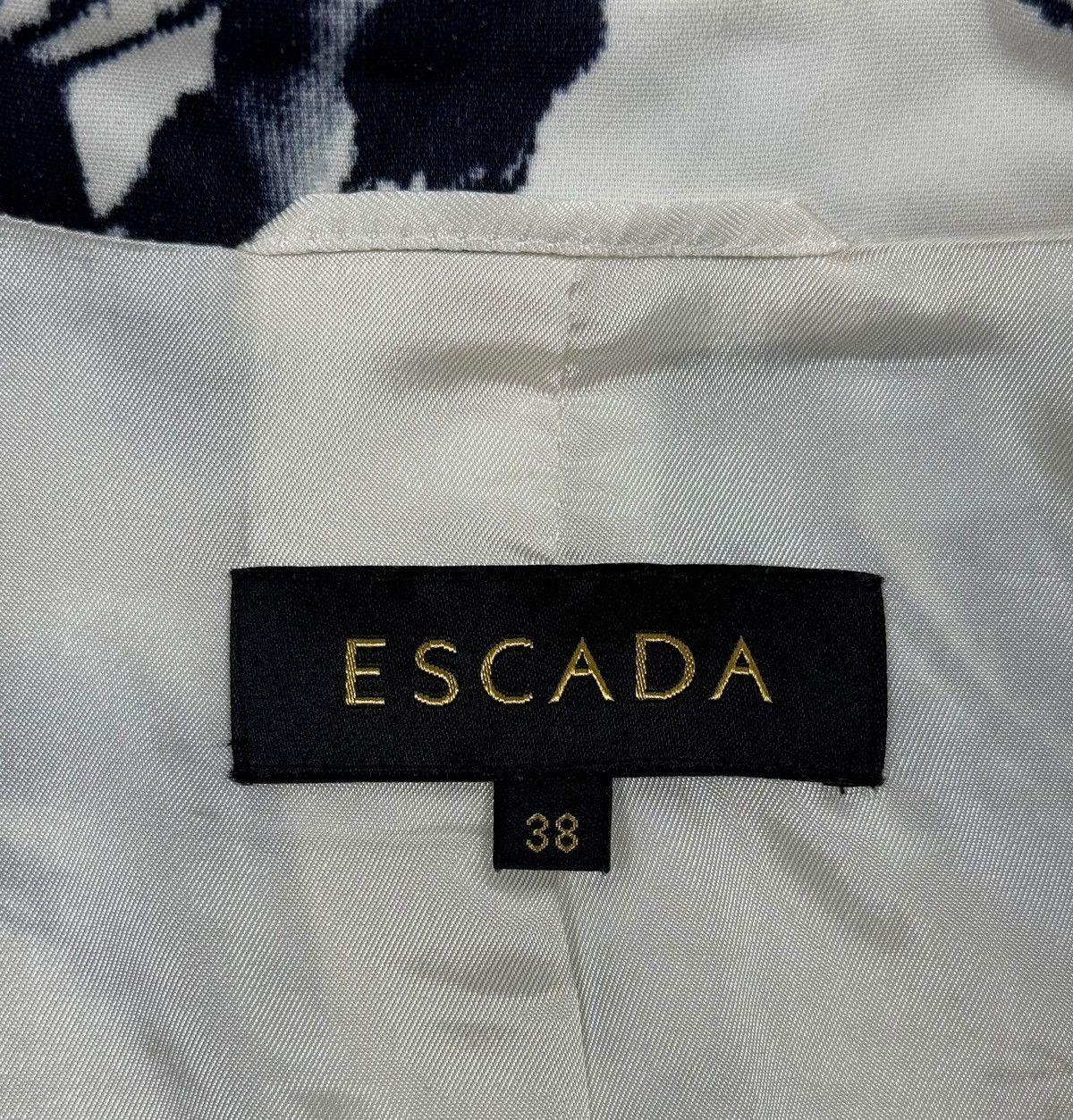 Escada Escada Printed Fair Isle Jacket Viscose size 38 Size S / US 4 / IT 40 - 20 Thumbnail