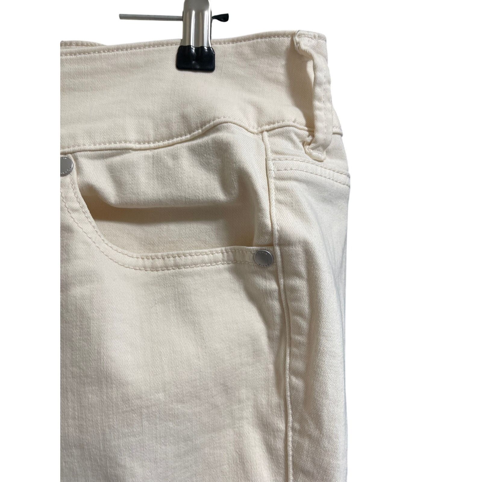 Other Torrid Jegging Size 12S 3 Button Beige / Off White Pants Size 35" - 4 Thumbnail