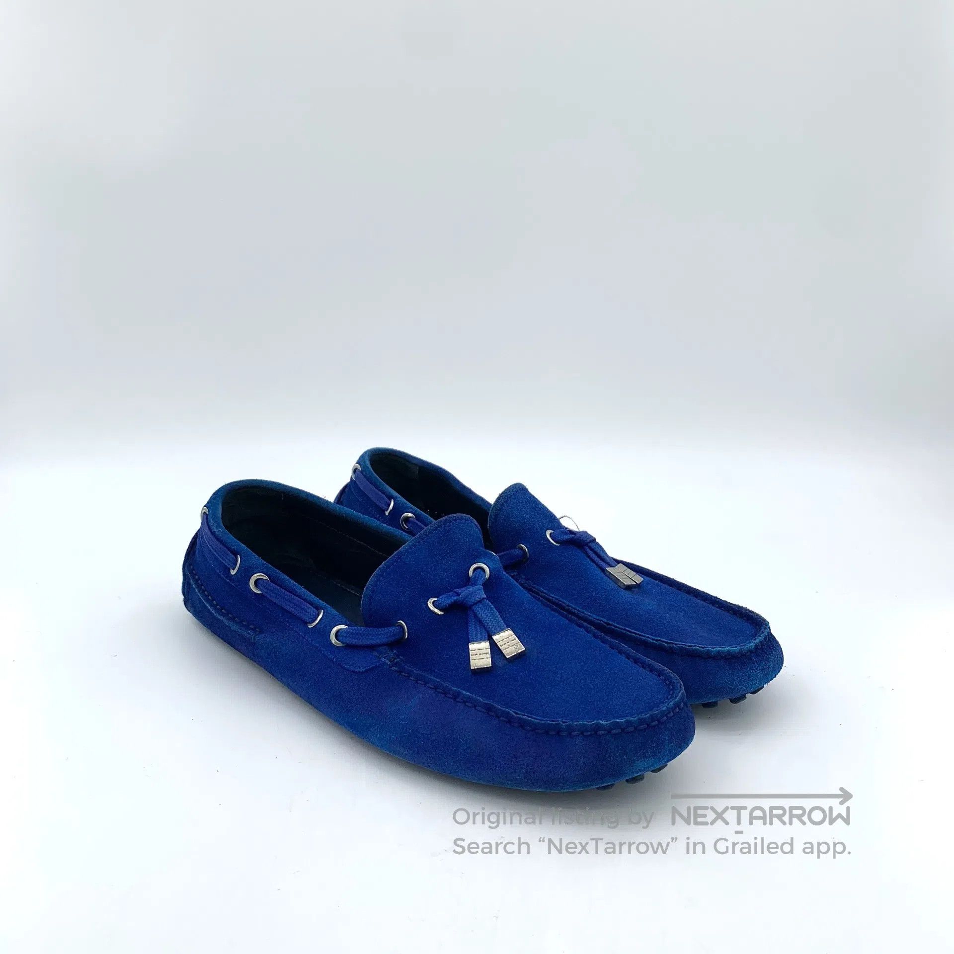 Dior Dior Navy Blue Tie-Dye Design Casual Flat Loafers Moccasin Size US 8.5 / EU 41-42 - 2 Thumbnail