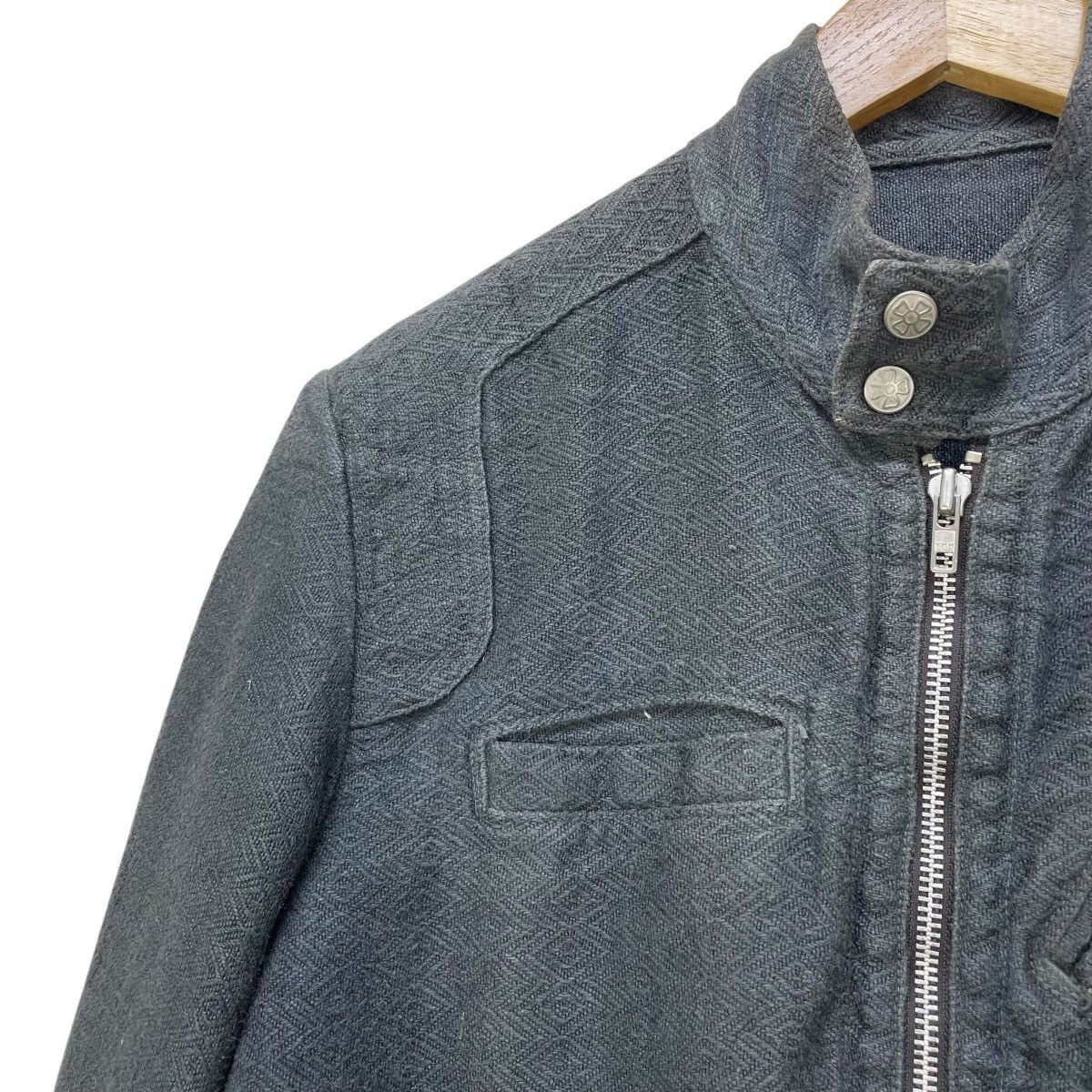 Kapital 💥Avant Garde Hemp Biker Jacket Size US M / EU 48-50 / 2 - 6 Thumbnail