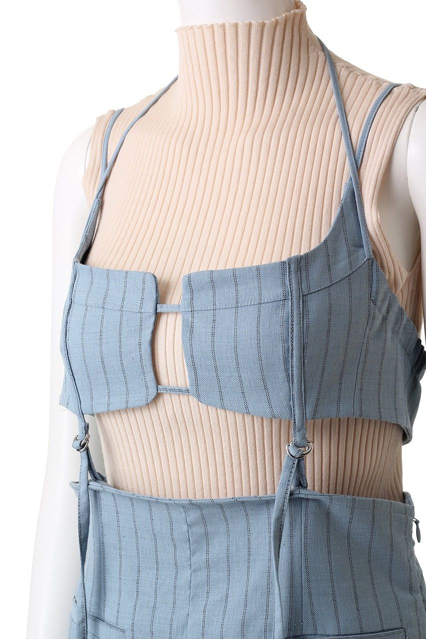 Japanese Brand Maison Special Blue Women's Jumpsuit Size 25" / US 0 / IT 36 - 9 Thumbnail