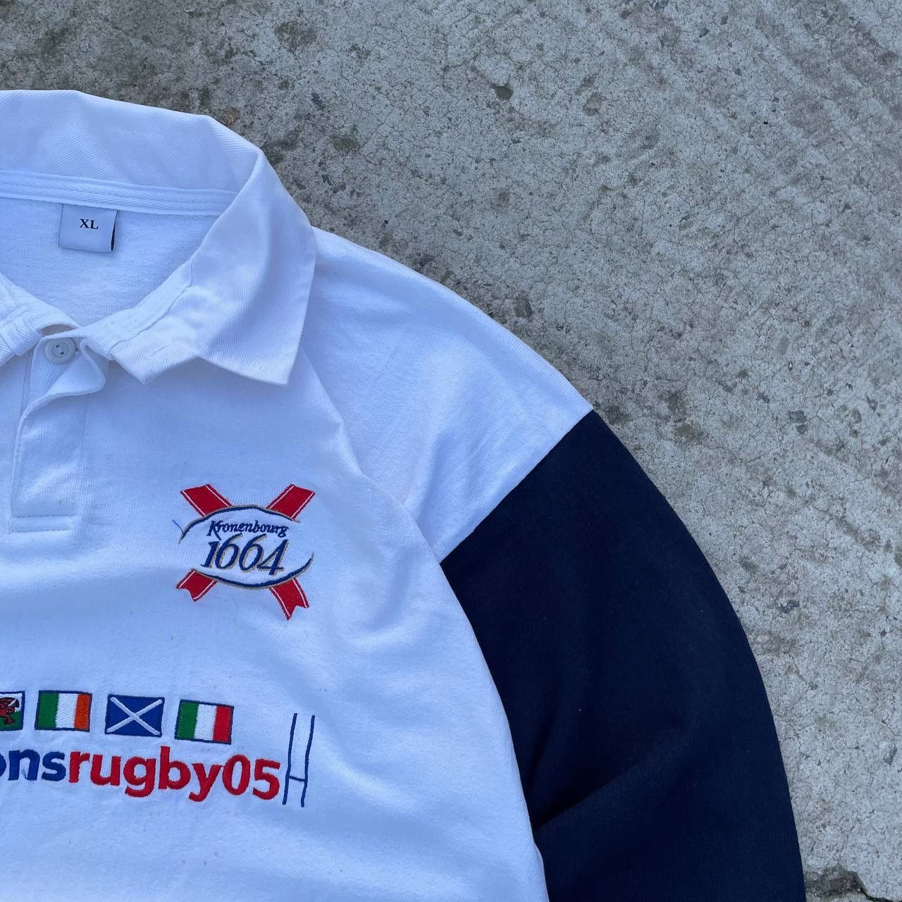 Rugby Ralph Lauren Vintage Japan Six Nation Rugby Long-sleeve T-shirts 2005 Y2K Size US L / EU 52-54 / 3 - 6 Thumbnail