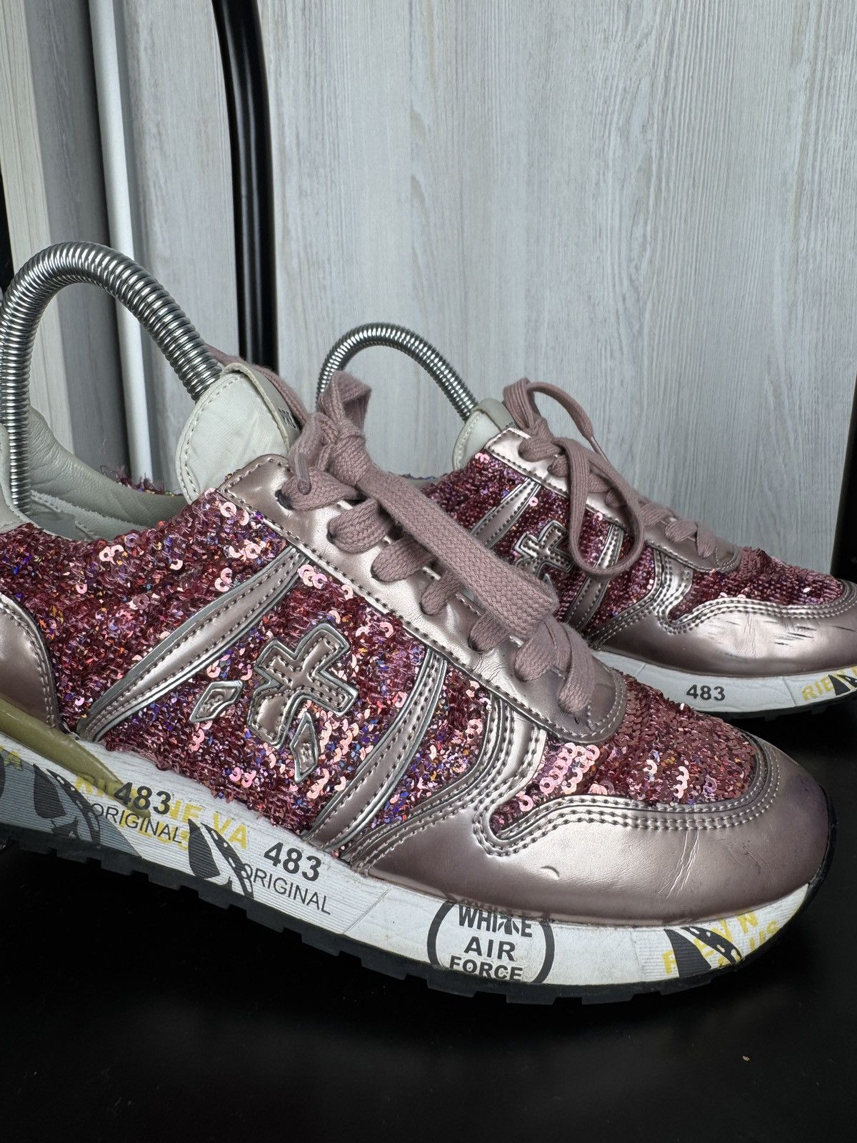 Premiata Premiata Diane 2099 Sequin Women's Sneakers Comfort Size 37 Size US 7 / IT 37 - 3 Thumbnail