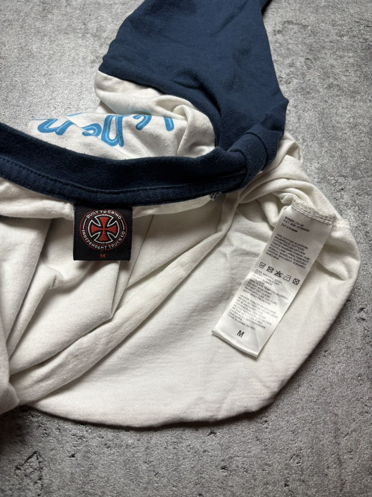 Independent Truck Co. × Vintage Vintage Independent y2k big logo 3/4 sleeve tee 90’s Size US M / EU 48-50 / 2 - 7 Thumbnail