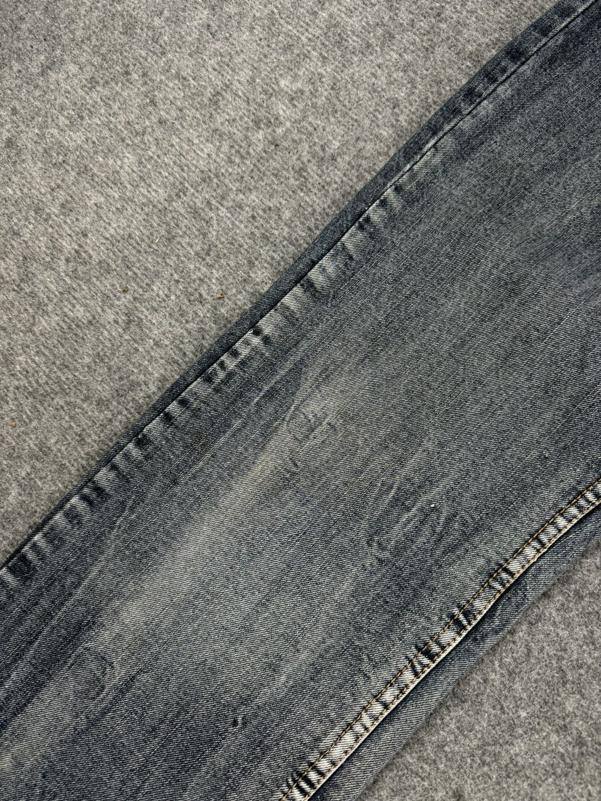 Japanese Brand Vintage distressed denim emroidered swag pants y2k denim Size US 34 / EU 50 - 8 Thumbnail