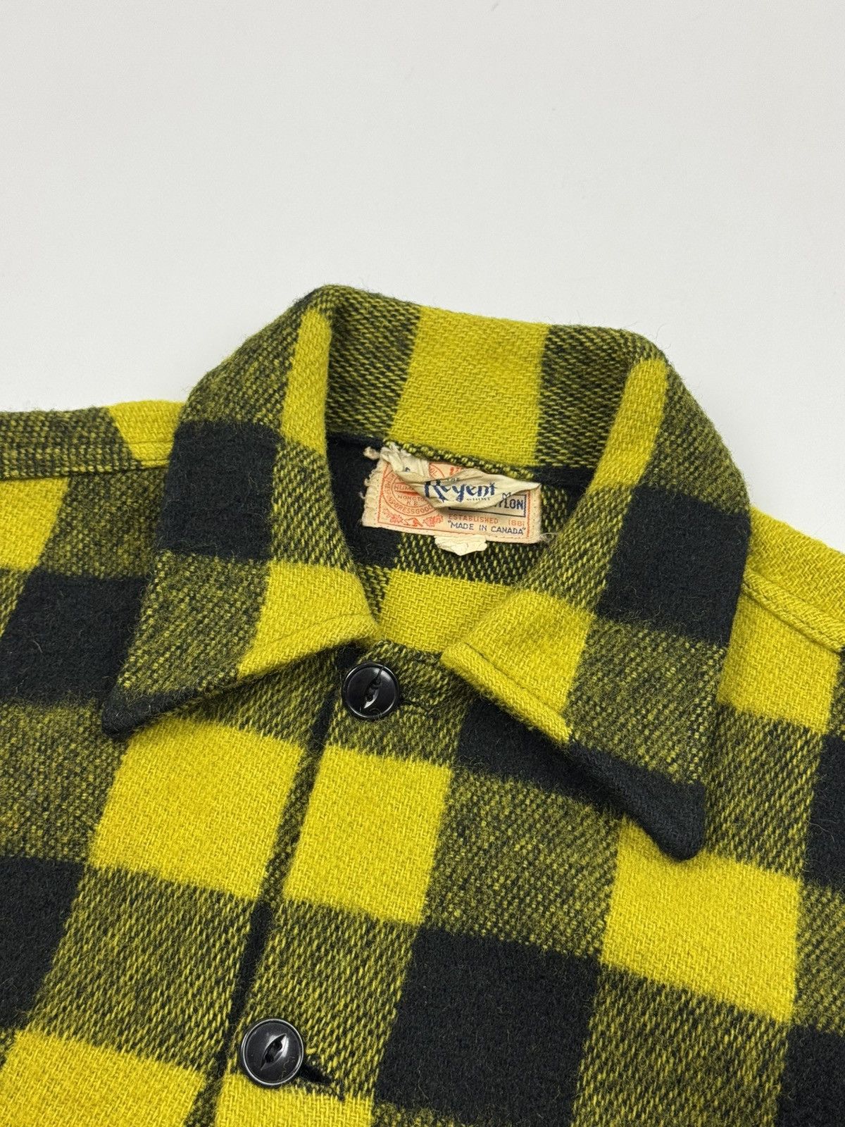 Vintage 50-60’s Vintage Humphrey Regent Wool Chest Pockets Overshirt Size US M / EU 48-50 / 2 - 10 Thumbnail
