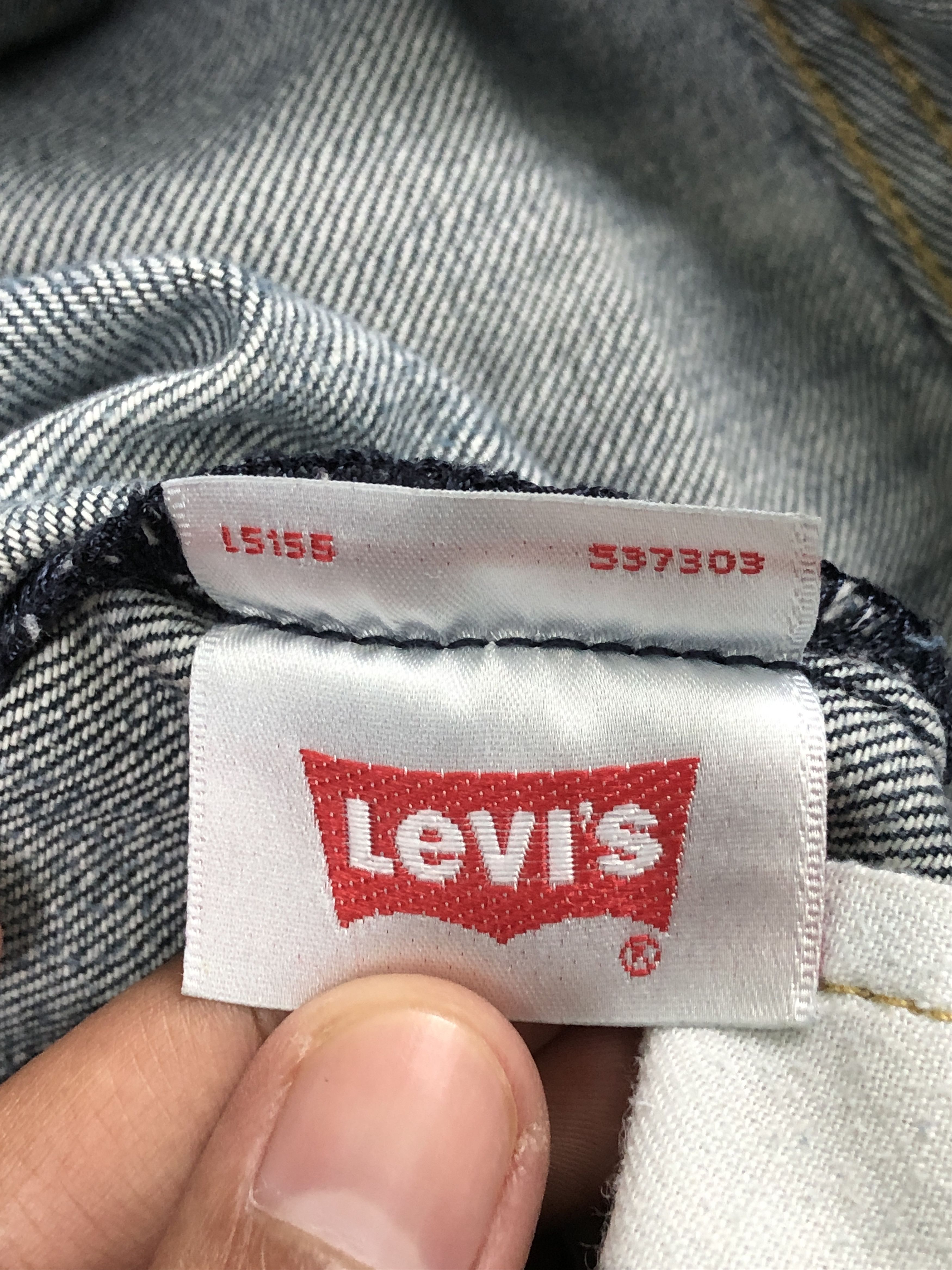 Levi's × Vintage Vintage Levis 501 Dark Blue Jeans Size US 31 - 7 Thumbnail