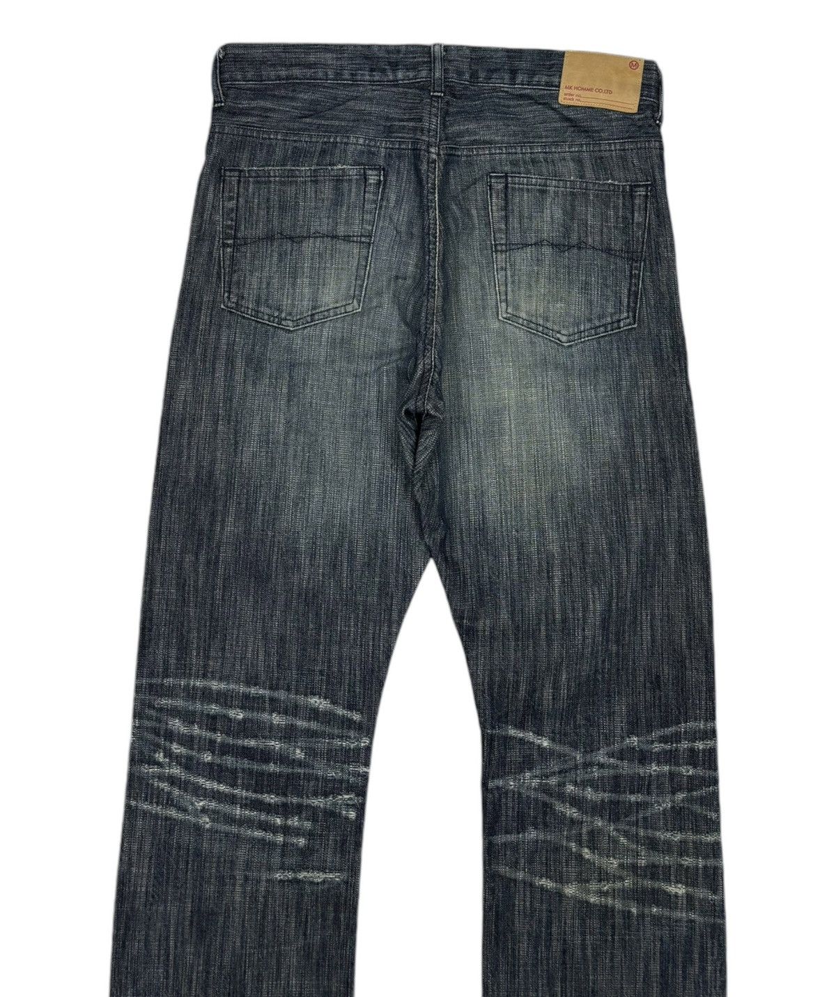 Dior DIOR VIBES MICHEL KLEIN CLAW-MARK DISTRESSED DENIM JEANS Size US 30 / EU 46 - 4 Thumbnail