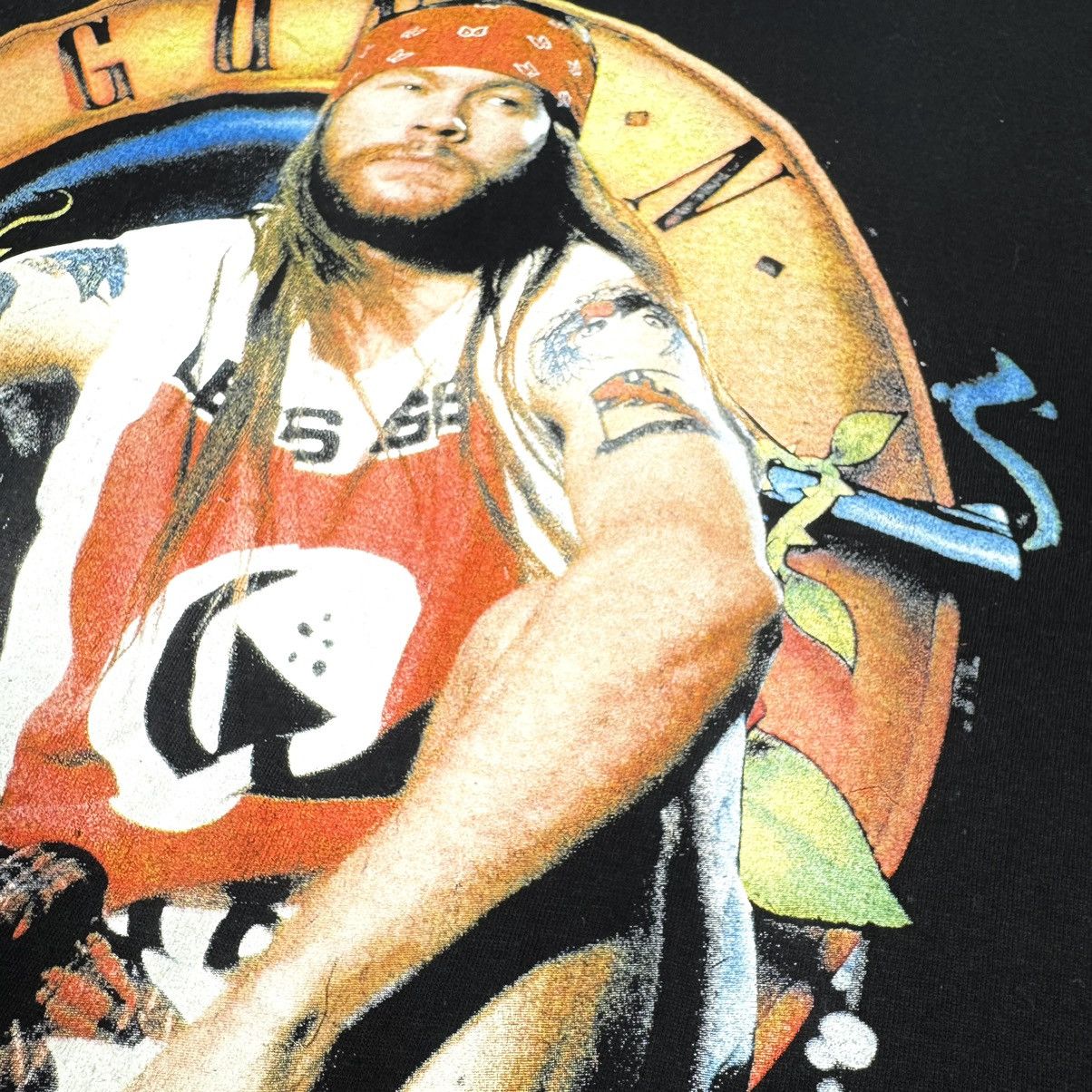Band Tees Vintage 90s Guns N’ Roses Axl Rose Euro Bootleg T Shirt Size US L / EU 52-54 / 3 - 4 Thumbnail