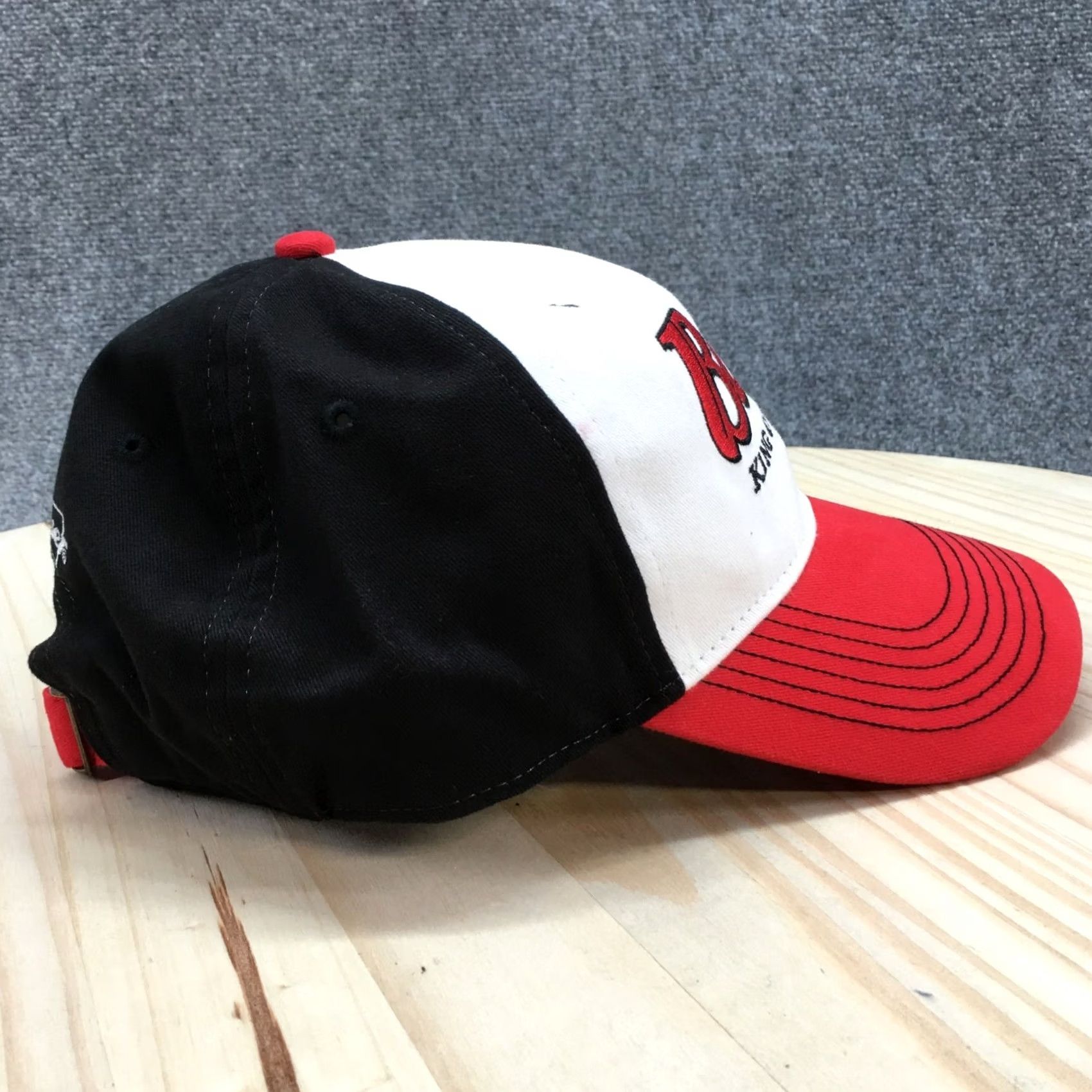 Chase Authentics Bud King of Beers Baseball Cap Hat Mens One Size Multi Adjustable Embroidered Size ONE SIZE - 5 Thumbnail