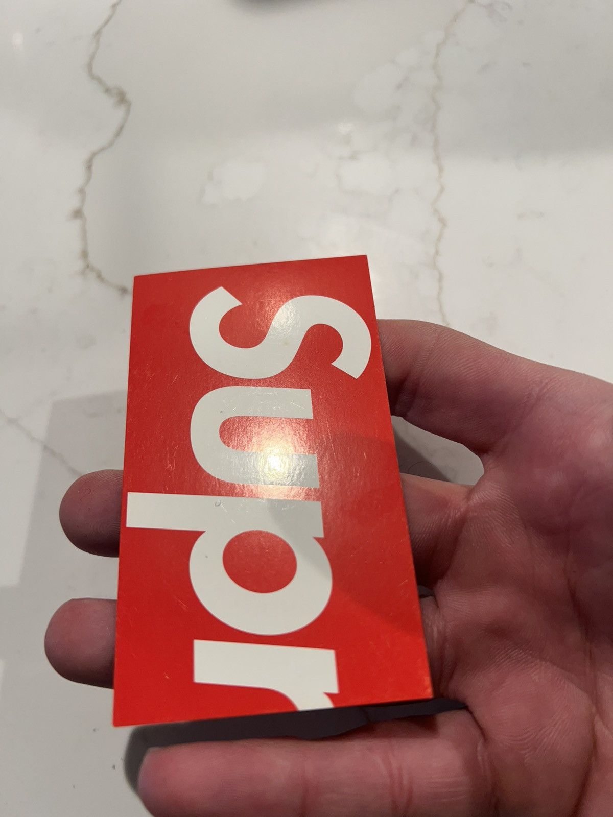 Supreme ORIGINAL Los Angeles Business Card Size ONE SIZE - 3 Thumbnail
