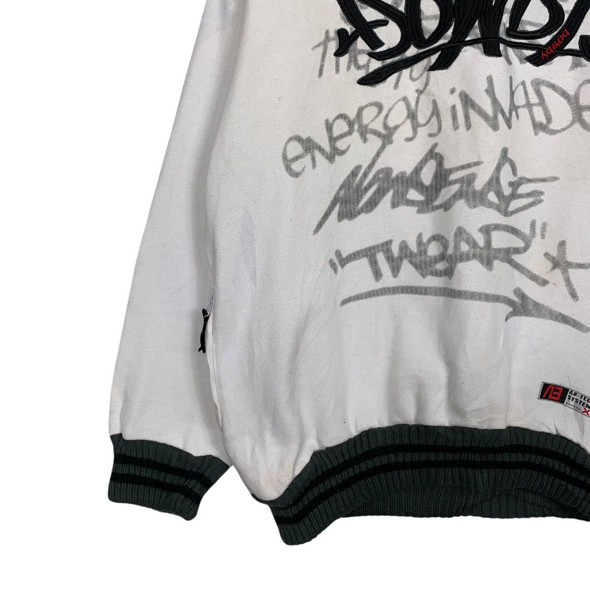Japanese Brand Abtech Sports Skateboard Sweatshirt Size US L / EU 52-54 / 3 - 3 Thumbnail