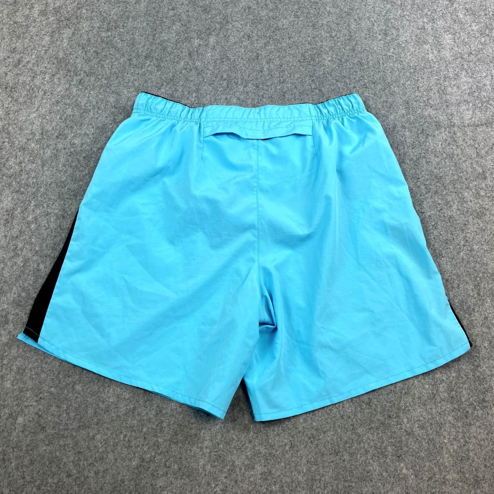 Nike Nike Mens Sweat Shorts M Blue Swoosh Dri-Fit Gymwear Running Pocket Shorts Size US 31 - 2 Thumbnail