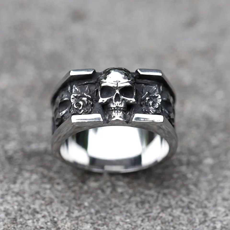 Japanese Brand × Vintage Vintage skull ring Size ONE SIZE - 1 Thumbnail