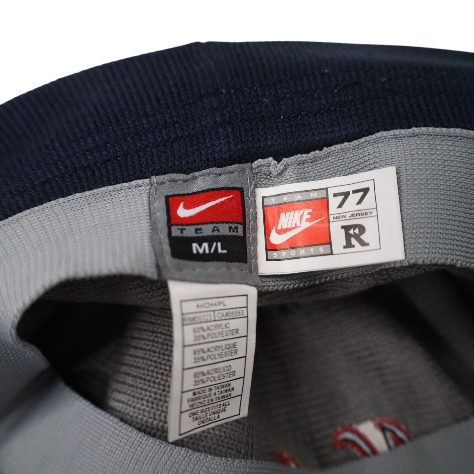 Nike × Vintage NWT Vintage Y2k Nike New York Nets Rewind Bucket Hat Size ONE SIZE - 7 Thumbnail