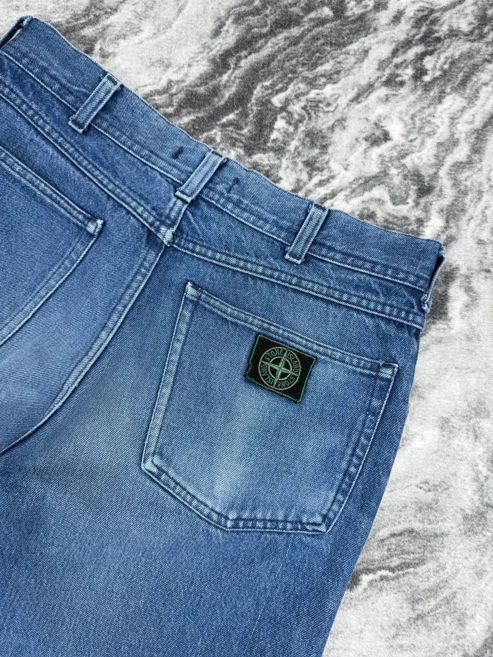 Stone Island Vintage Stone Island Denim Baggy Jeans 90s Archive Size US 32 / EU 48 - 2 Thumbnail