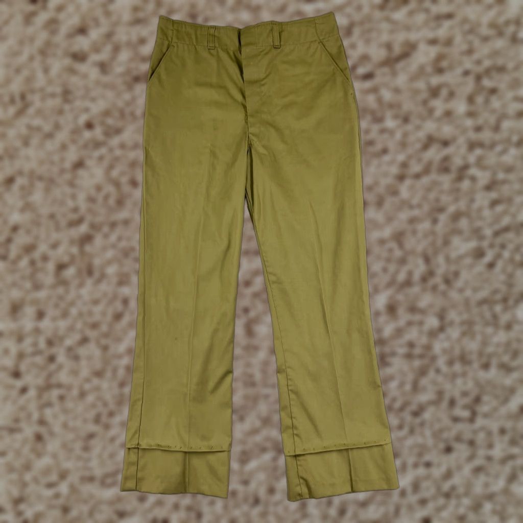 Vintage VINTAGE Boy Scouts of America Pants Men 30 Green Twill Uniform Adjustable 80s Size US 30 / EU 46 - 1 Thumbnail