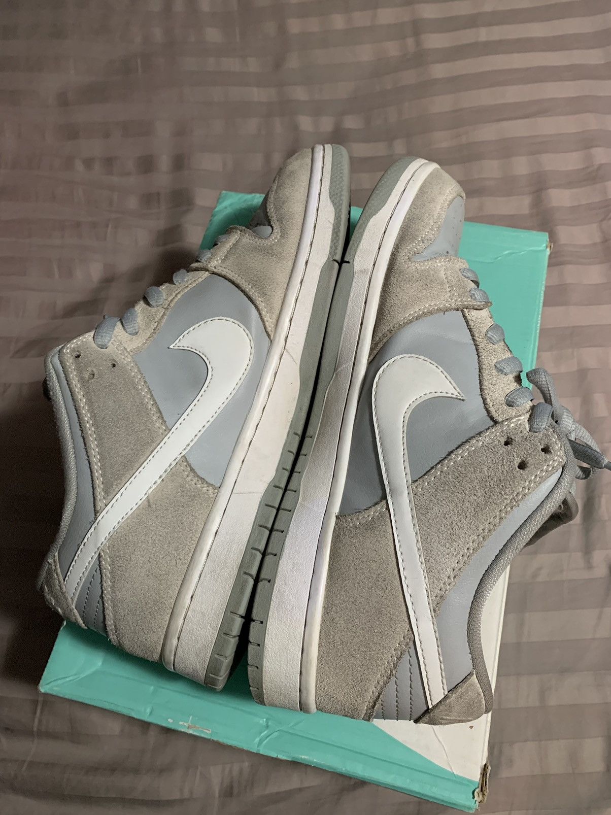Nike SB Nike SB Dunk Low Summit White/Wolf Grey Size US 10 / EU 43 - 2 Thumbnail