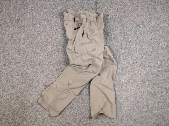 The North Face Vintage 90's The North Face Cargo Beige Track Pants x Shorts Size US 34 / EU 50 - 13 Thumbnail