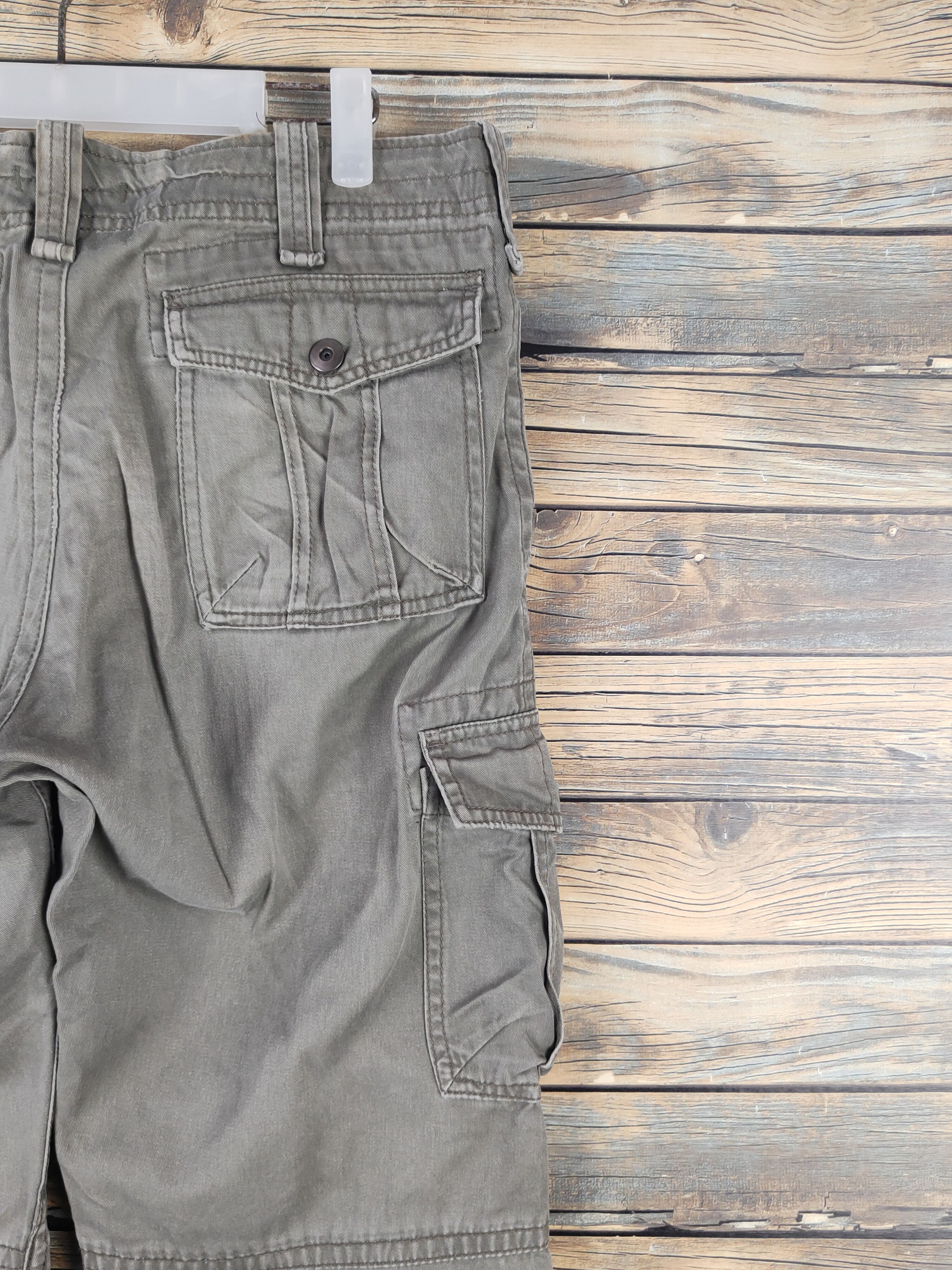 Japanese Brand DL Villand Olive Multipocket Tactical Cargo Pants #1497 Size US 32 / EU 48 - 10 Thumbnail