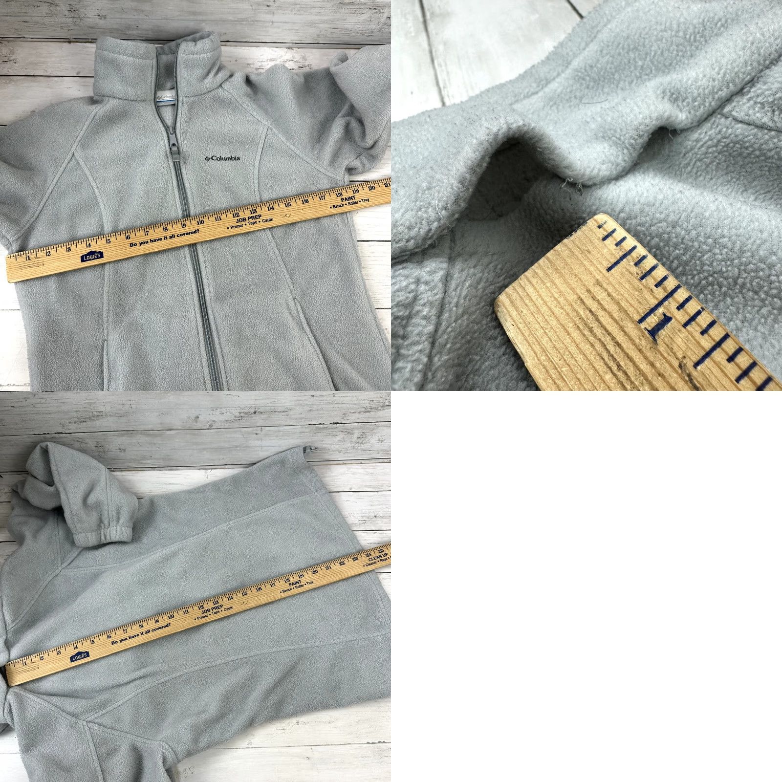 Vintage Columbia Women’s Fleece Jacket Full Zip Up Gray Small Size S Size S / US 4 / IT 40 - 8 Thumbnail