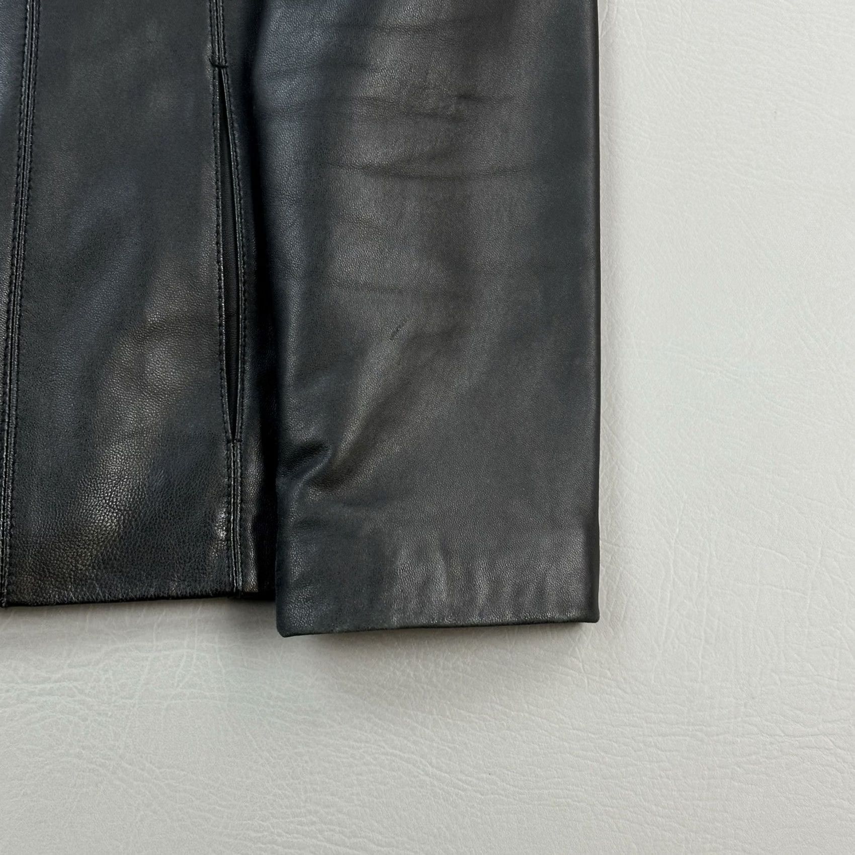 Vintage VINTAGE RedHead Jacket Womens S Black Leather Thinsulate Removable Liner Size S / US 4 / IT 40 - 3 Thumbnail