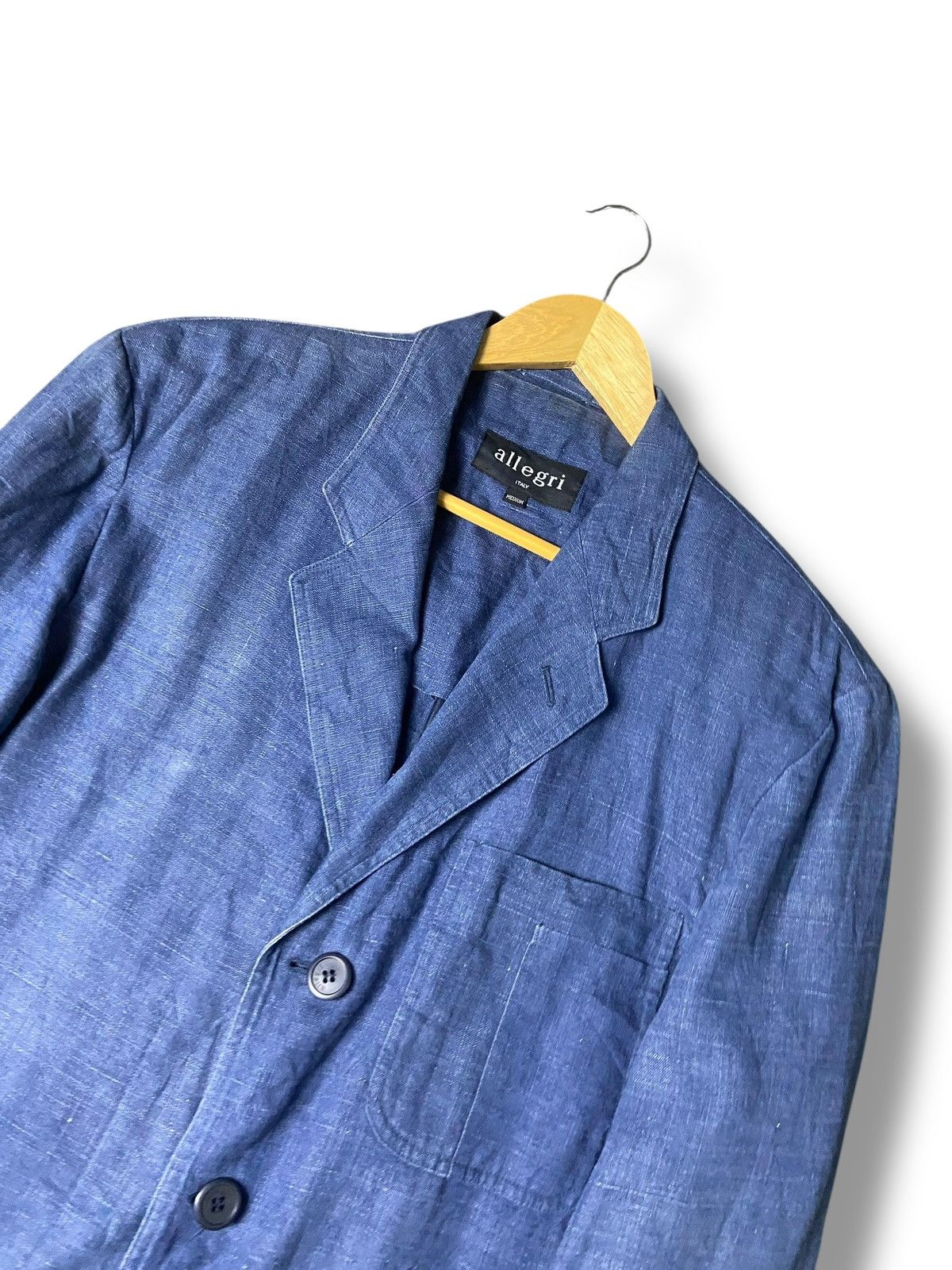 Allegri Allegri Brand Multipocket Denim Blazer (170) Size US M / EU 48-50 / 2 - 6 Thumbnail