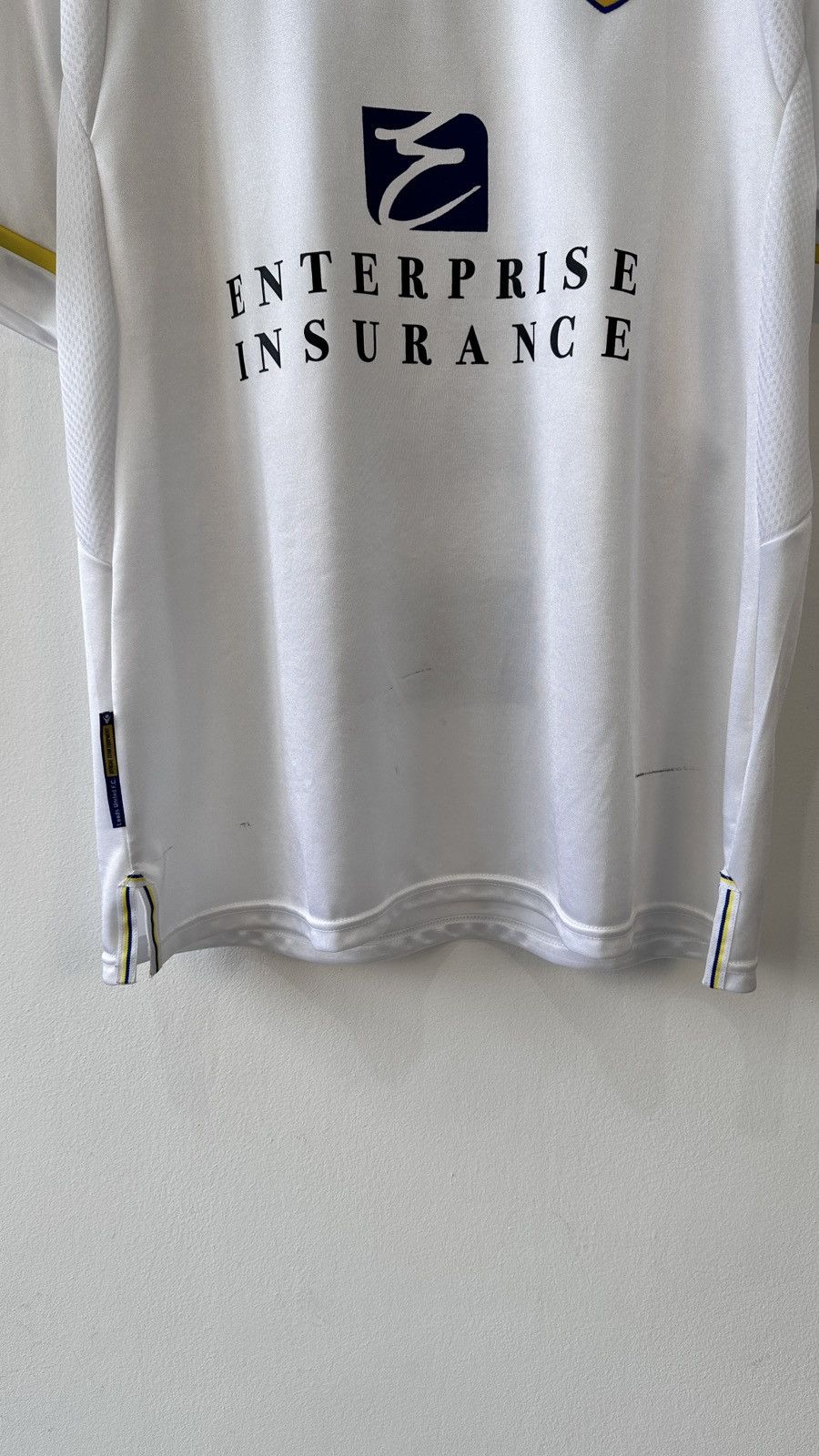 Macron Leeds United 2013-14 Home Football Shirt Macron Jersey Size US L / EU 52-54 / 3 - 2 Thumbnail
