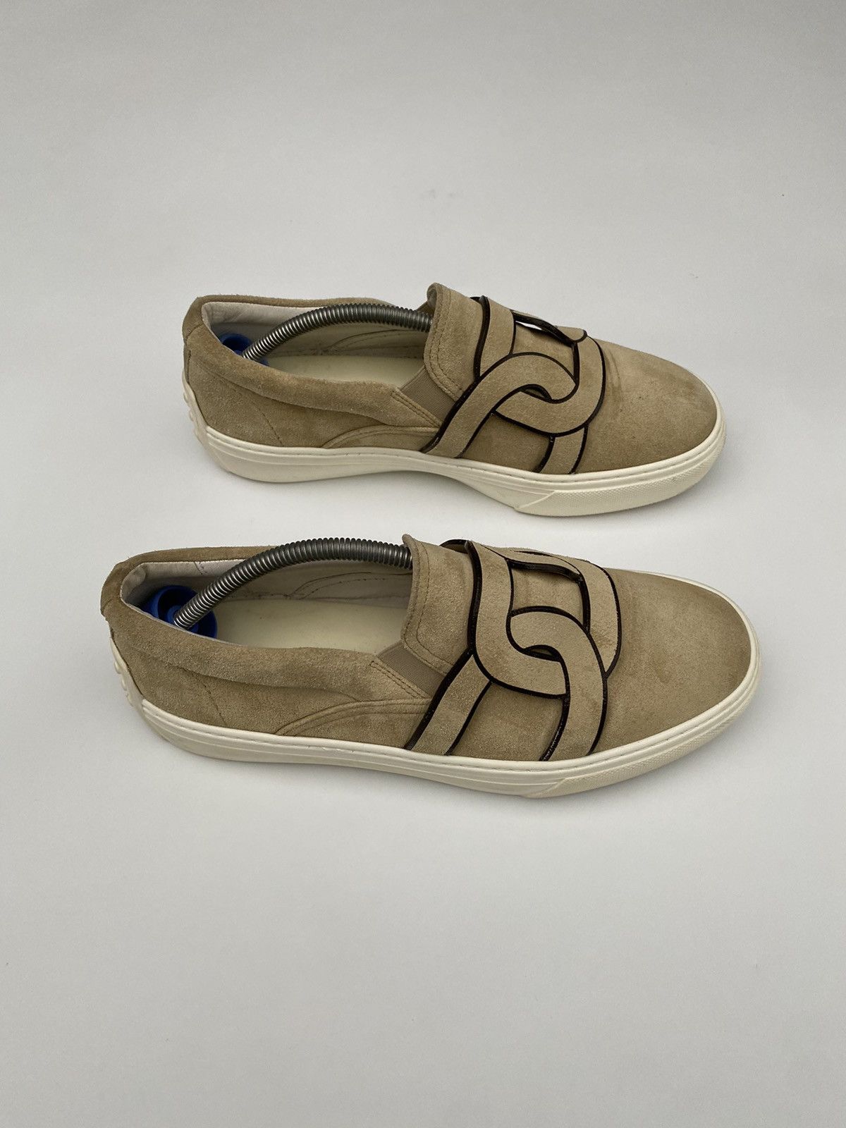 Tod's Tod's - Kate suede slip-on sneakers Size US 10 / IT 40 - 12 Thumbnail