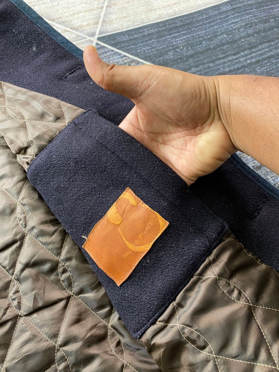 Indigo × Japanese Brand Pallas Palace Japan Like Kapital Melton Wool Denim Jacket Size US S / EU 44-46 / 1 - 10 Thumbnail