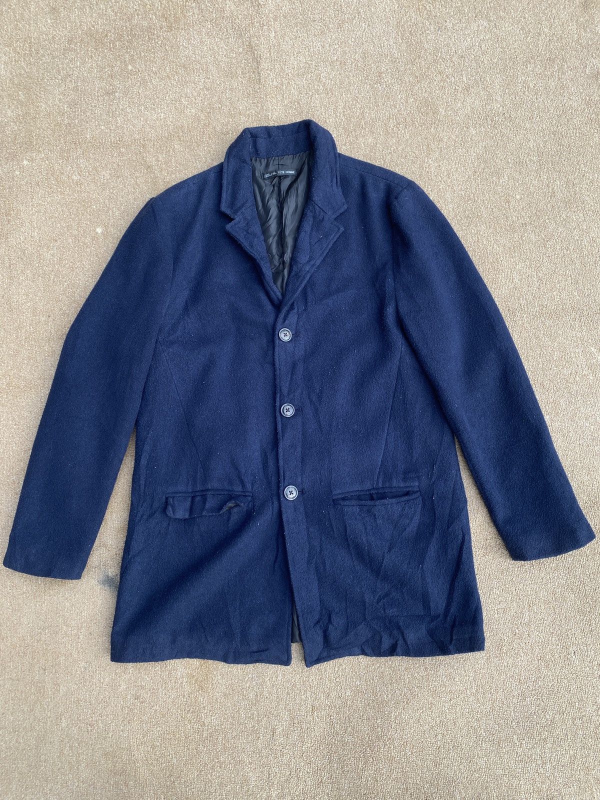 Issey Miyake × Tete Homme Vintage tete homme polyester jacket Size US M / EU 48-50 / 2 - 8 Thumbnail