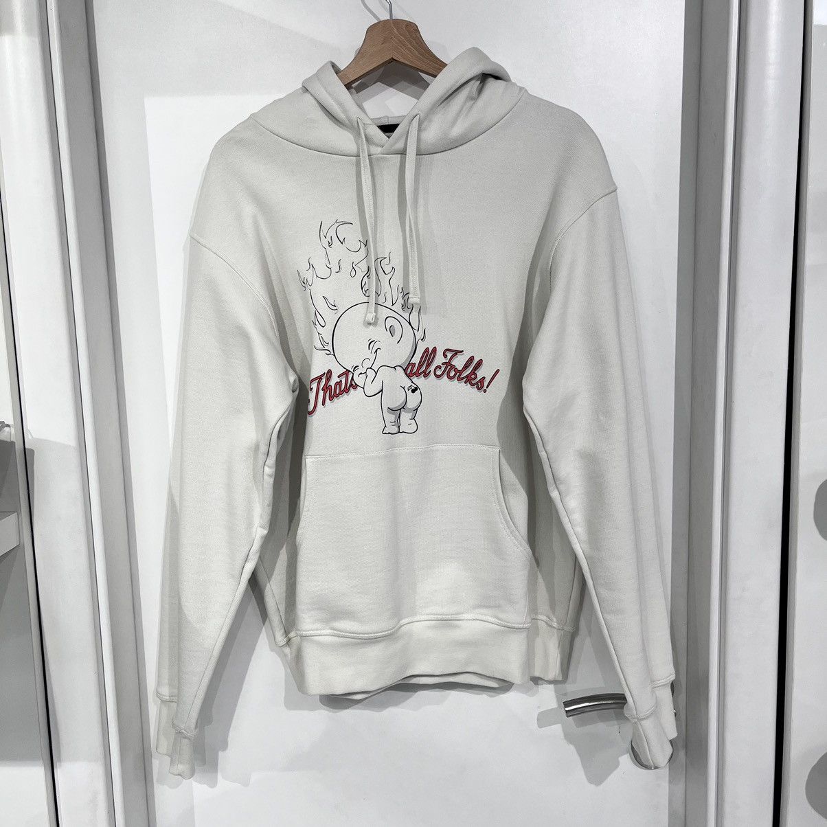 image of Sandra Maisoson Hoodie White, Men's (Size Medium)