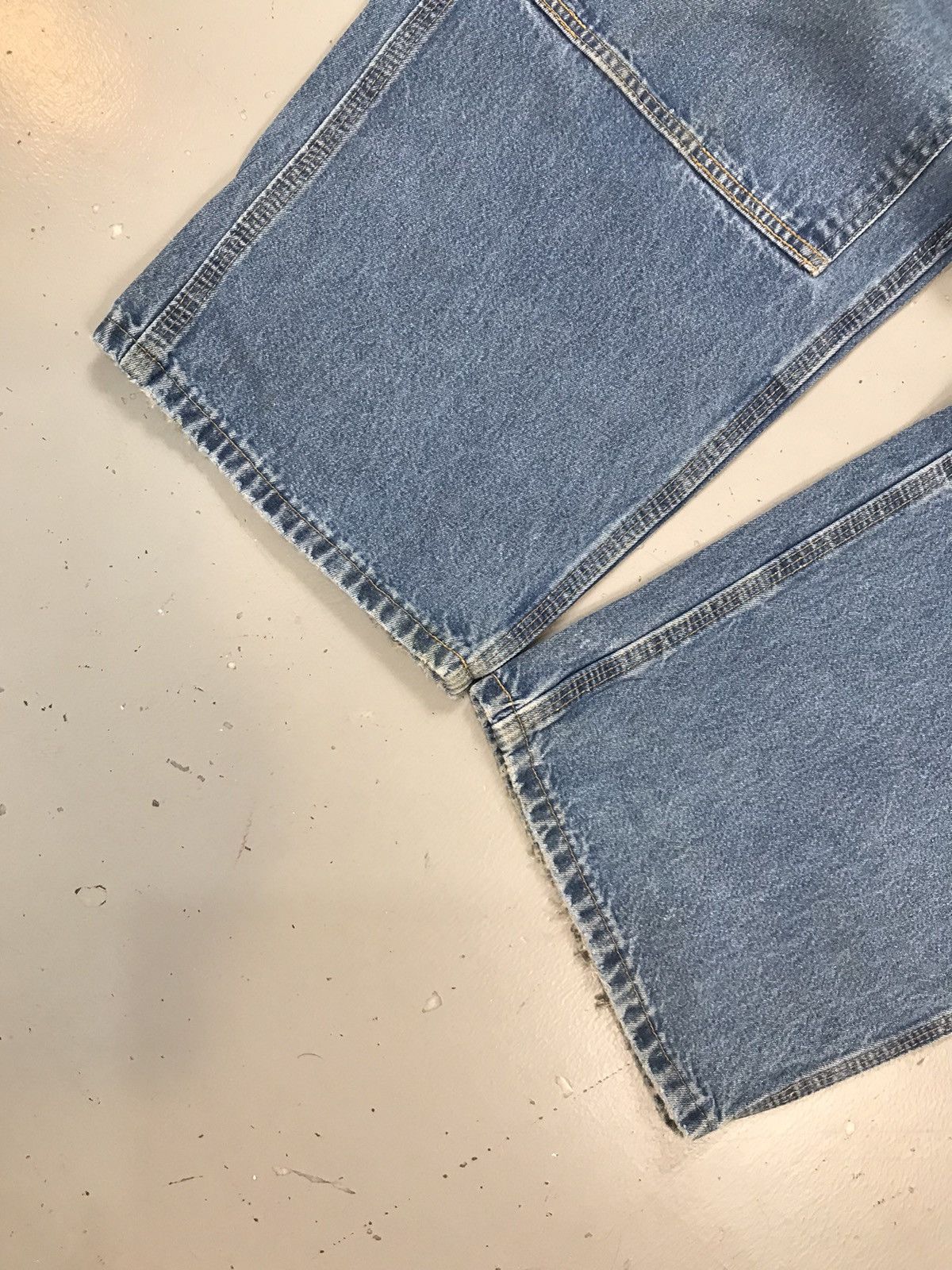 Carhartt × Vintage Vintage Carhartt B273 DST distressed double knee denim Size US 40 / EU 56 - 4 Thumbnail