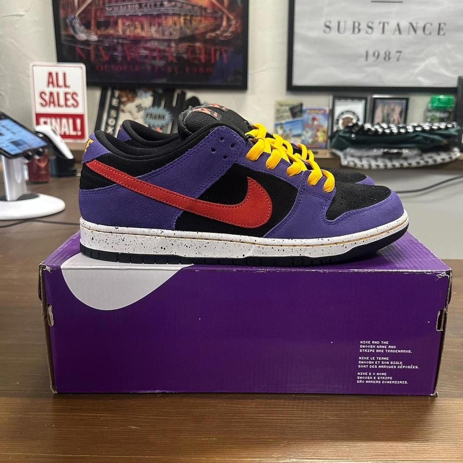 Nike Deadstock Nike ACG SB Terra Black Dunks Size US 10 / EU 43 - 1 Thumbnail