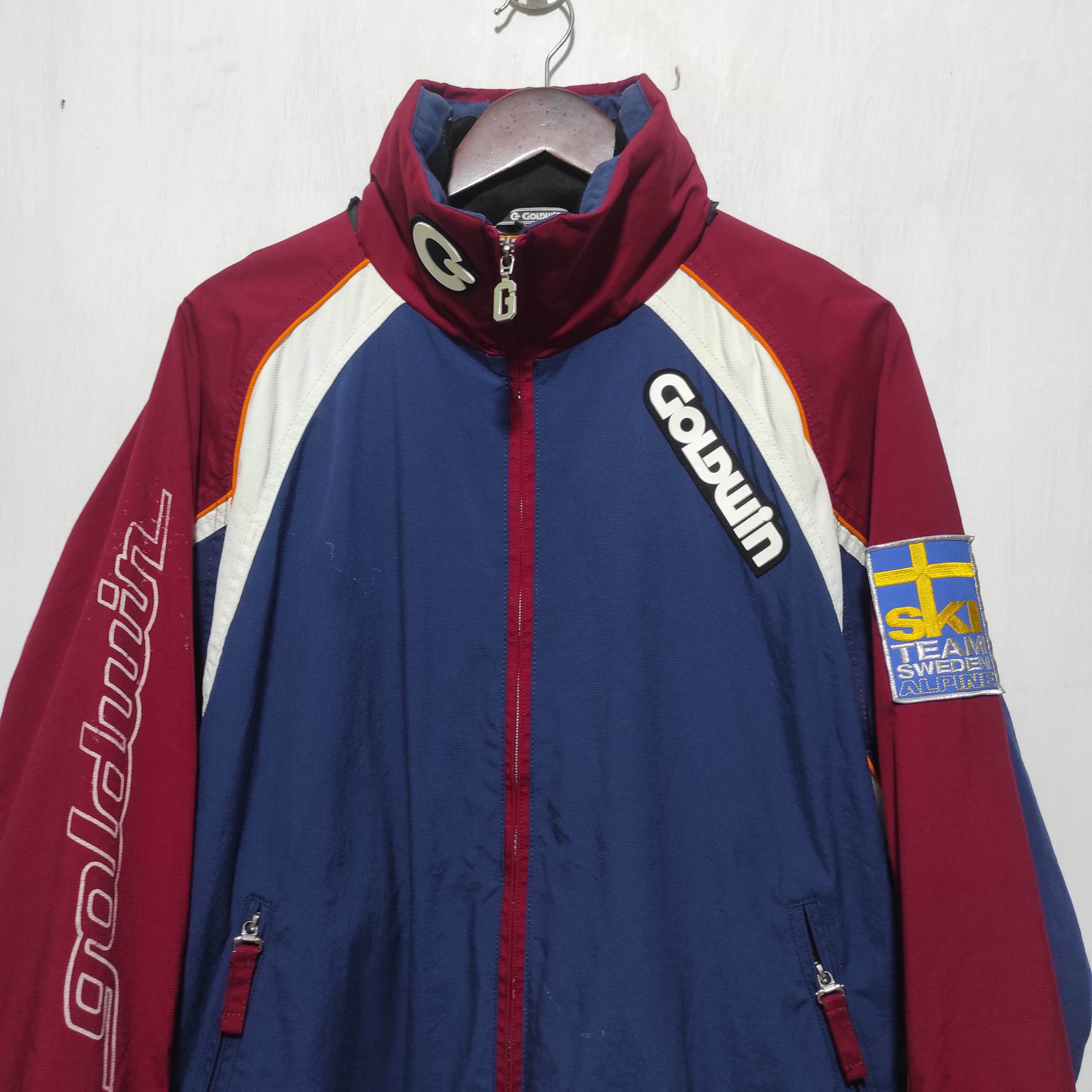 Goldwin Vintage Golwin Ski Team Sweden Alpine Jacket Size US L / EU 52-54 / 3 - 2 Thumbnail