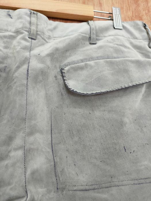 Tete Homme Tete Homme Issey Miyake multipocket cargo pants #46-080DLAL Size US 33 - 11 Thumbnail